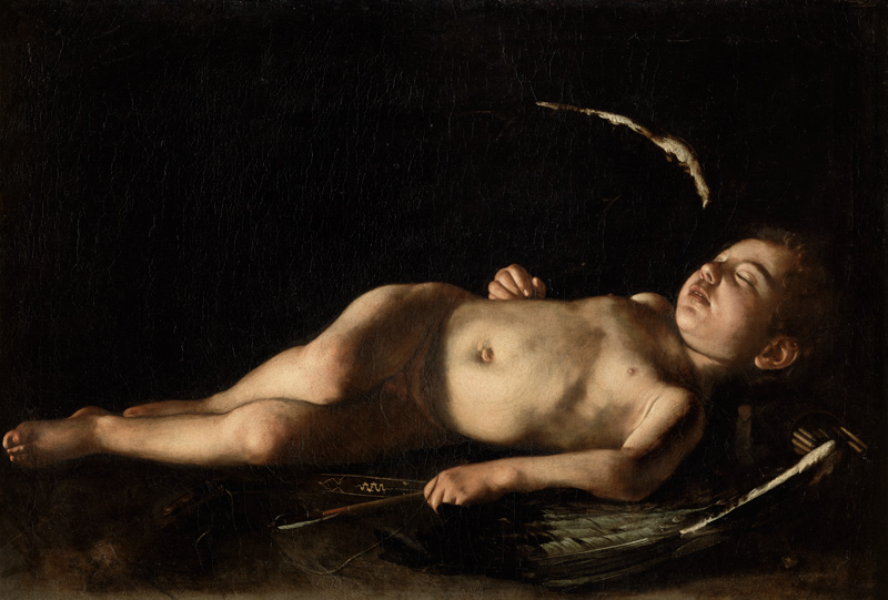 Sleeping Cupid a Michelangelo Caravaggio