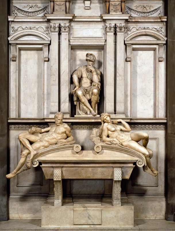 Tomb of Lorenzo de Medici (1449-92) a Michelangelo Caravaggio