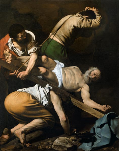 Caravaggio, Kreuzigung Petri a Michelangelo Caravaggio