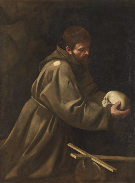 Caravaggio, Franz von Assisi a Michelangelo Caravaggio