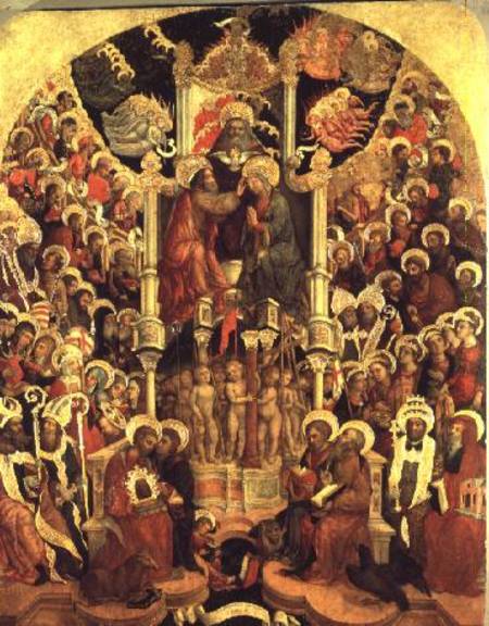 Coronation of the Virgin a Michele Giambono
