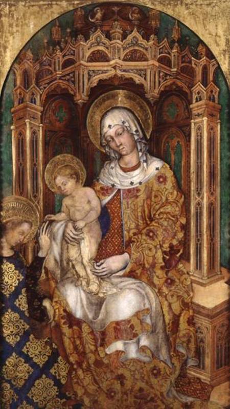 The Mystic Marriage of St. Catherine of Alexandria a Michele Giambono