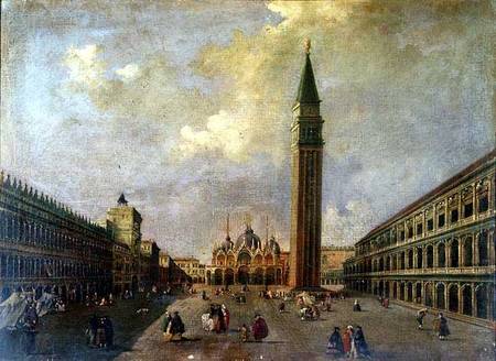 St. Mark's Square with the Campanile a Michele Marieschi