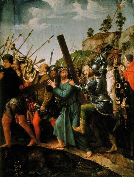 Christ Carrying the Cross a Michiel Sittow