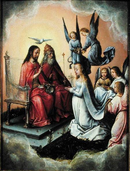 Coronation of the Virgin a Michiel Sittow