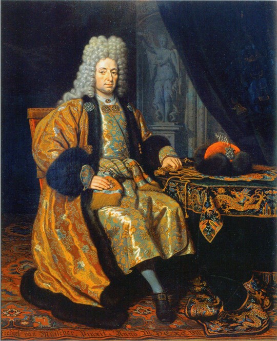 Portrait of François Lefort (1656-1699) a Michiel van Musscher