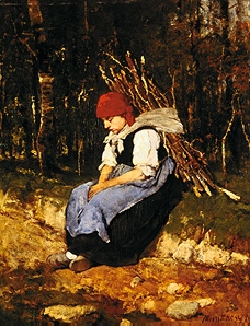 The brushwood bearer a Mihály Munkácsy