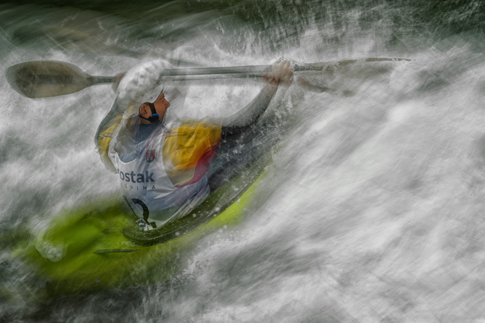 Battle in rapids a Milan Malovrh
