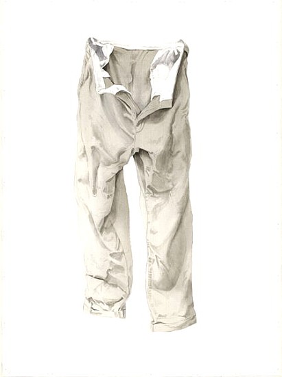 Shabby Trousers, 2003 (w/c on paper)  a Miles  Thistlethwaite