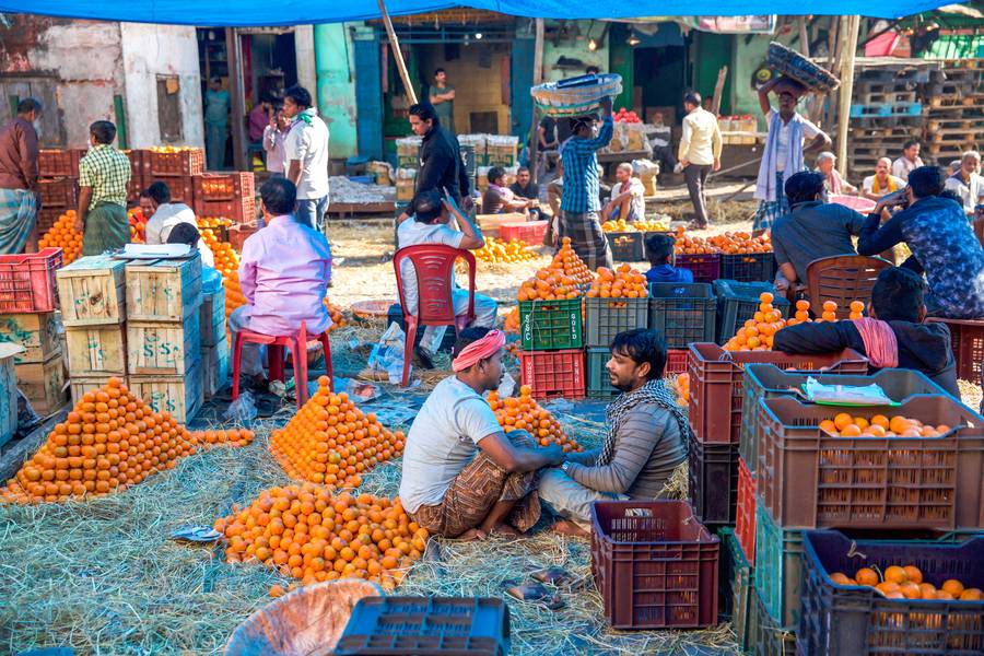 Mercato della frutta a Miro May