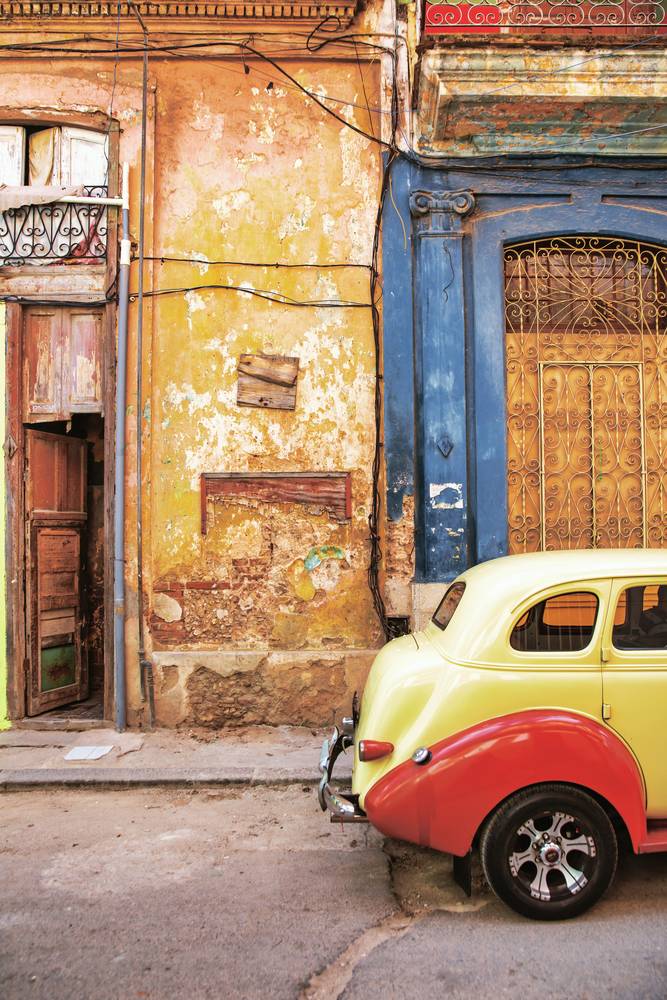 Oldtimer in Havana, Cuba a Miro May