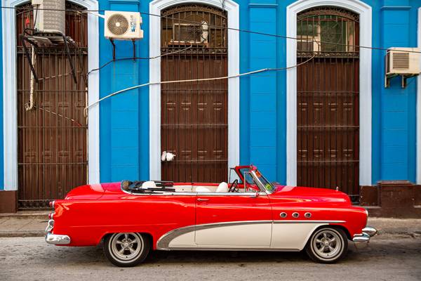 Oldtimer in Havana, Cuba. Havanna, Kuba a Miro May