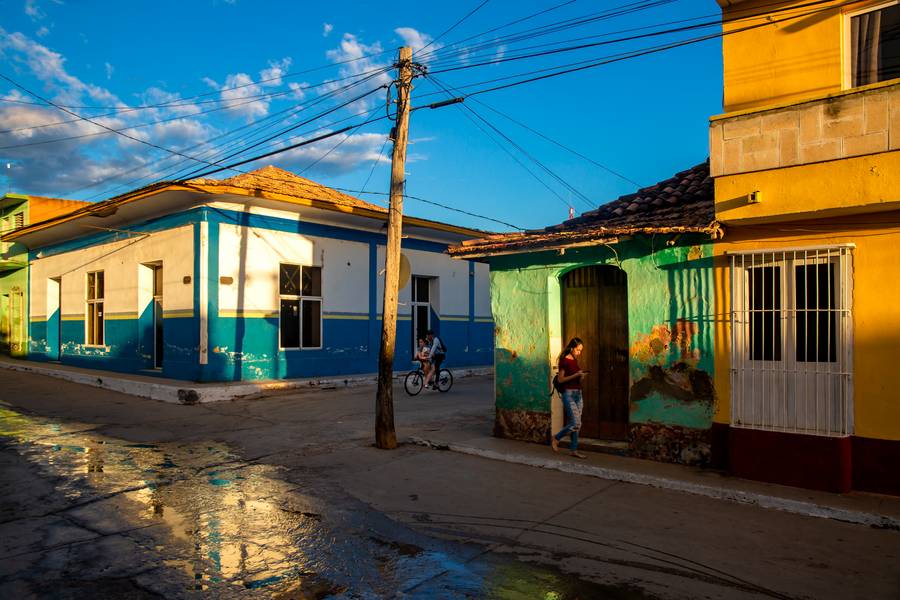 Street in Trinidad, Cuba a Miro May