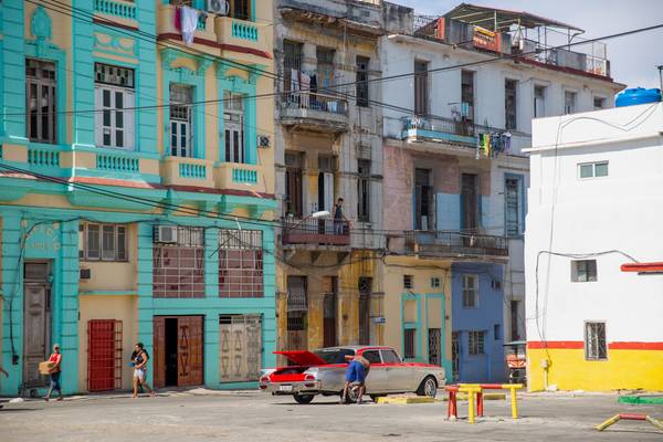 Streetlife in Havana, Cuba, Kuba a Miro May