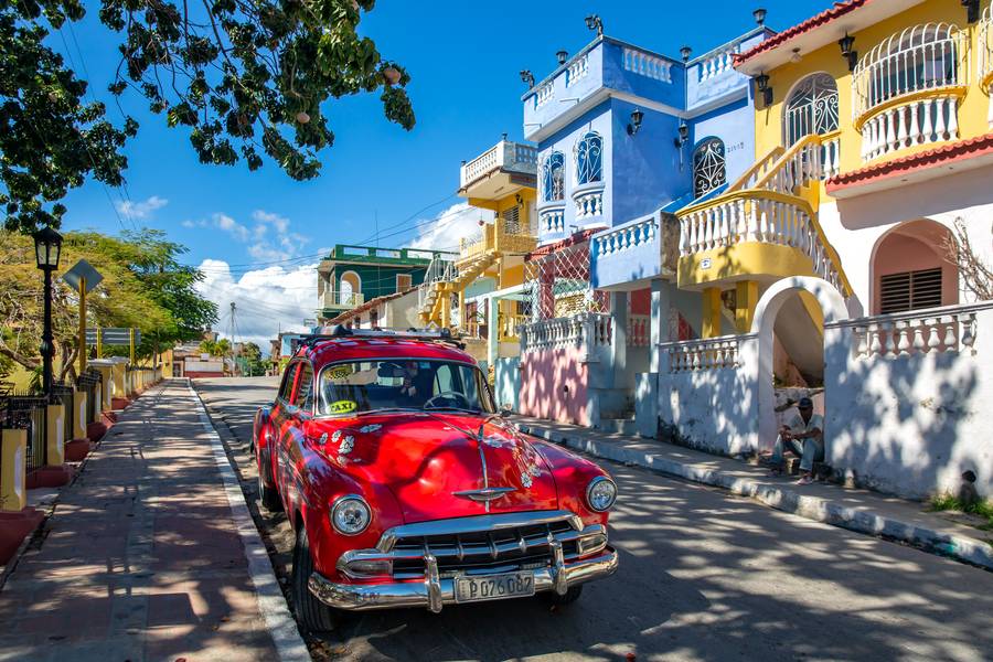 TAXI Trinidad, Kuba a Miro May