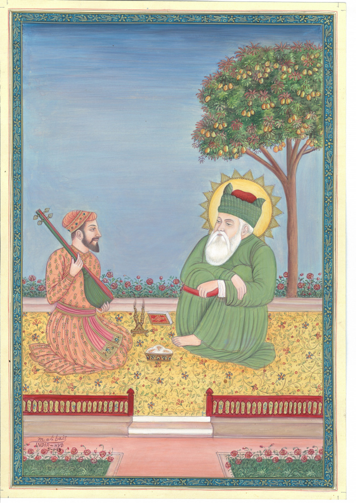 miniature art a Mirza Baig