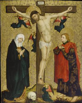 The Crucifixion with Mary and Saint John the Evangelist
