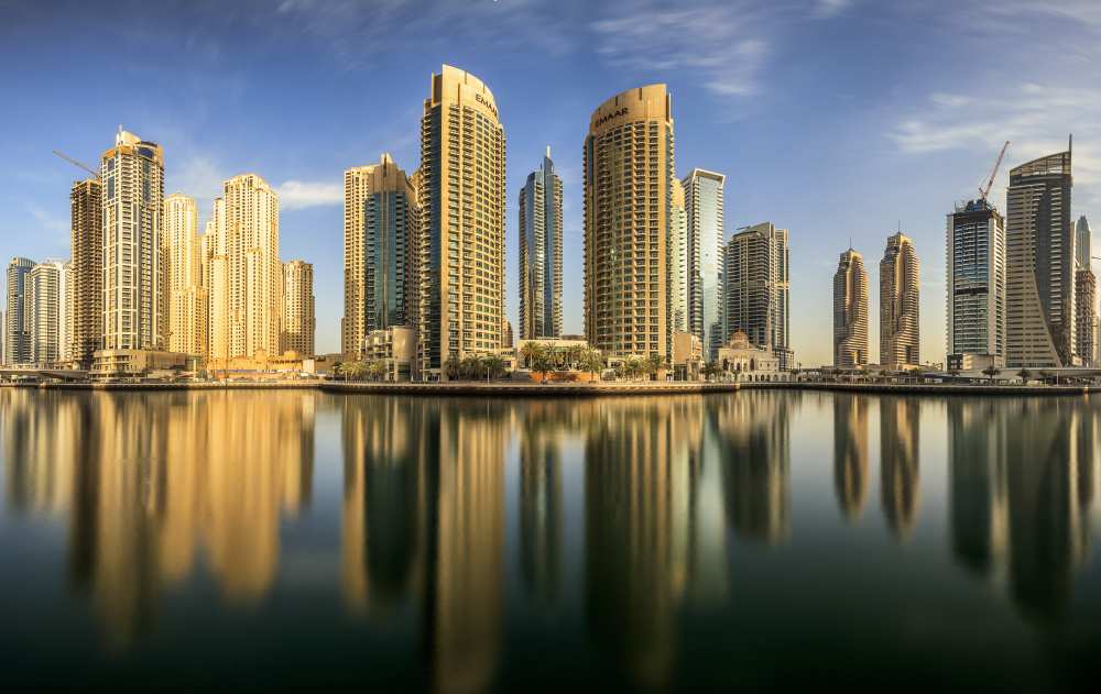 Panoramic Dubai Marina a Mohammed Shamaa