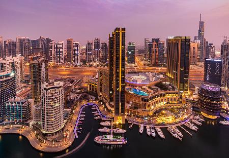 Dubai Marina Skyline