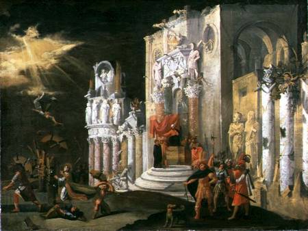 The Martyrdom of St. Catherine a Monsu Desiderio