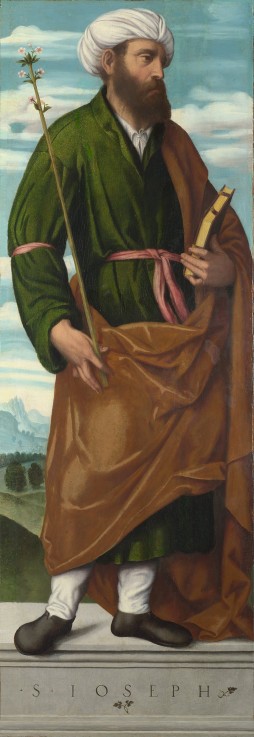 Saint Joseph a Moretto da Brescia