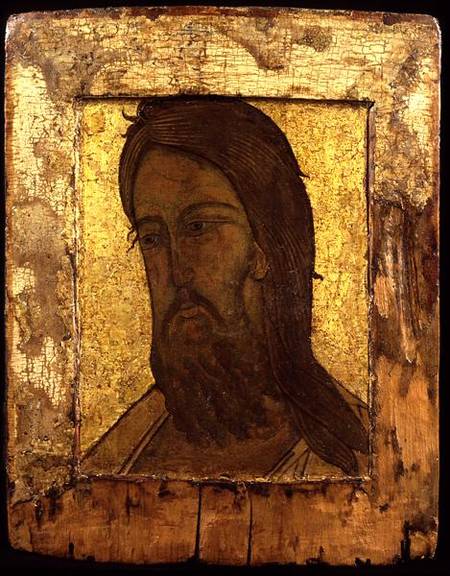 Icon of St. John the Baptist a Scuola di Mosca