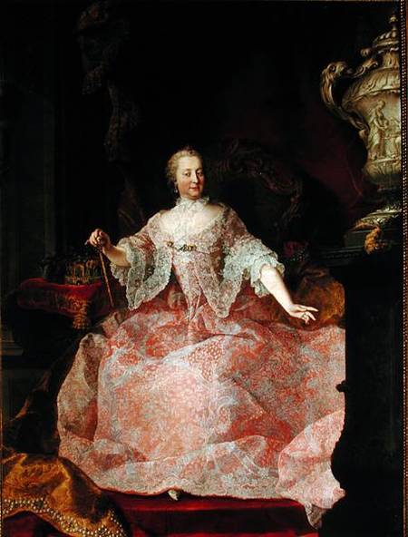 Empress Maria-Theresa (1717-80) a Scuola di Mytens