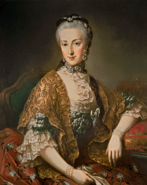 Archduchess Maria Anna Habsburg-Lothringen, called Marianne (1738-89) second child of Empress Maria a Scuola di Mytens