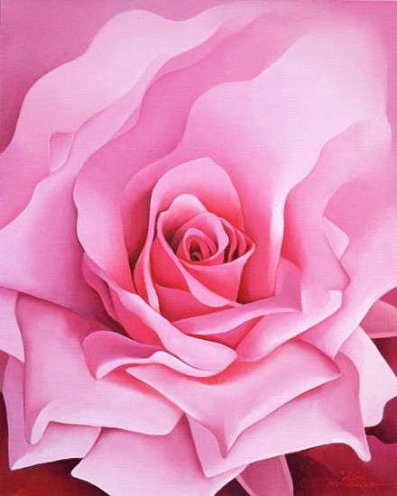 The Rose, 2001 (oil on canvas)  a Myung-Bo  Sim