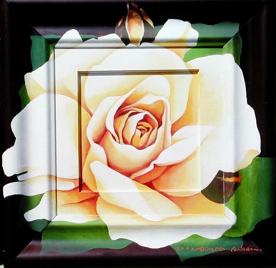 The Rose, 2002 (oil on canvas)  a Myung-Bo  Sim