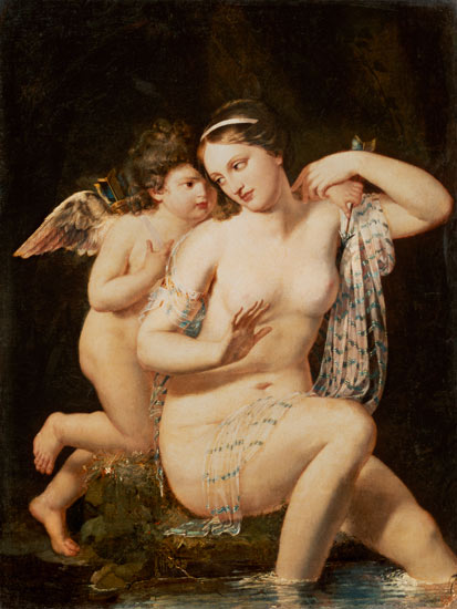 Venus and Cupid a N. de Courtaille