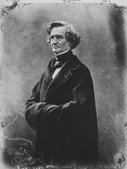 Portrait of Hector Berlioz (1803-1869) a Nadar