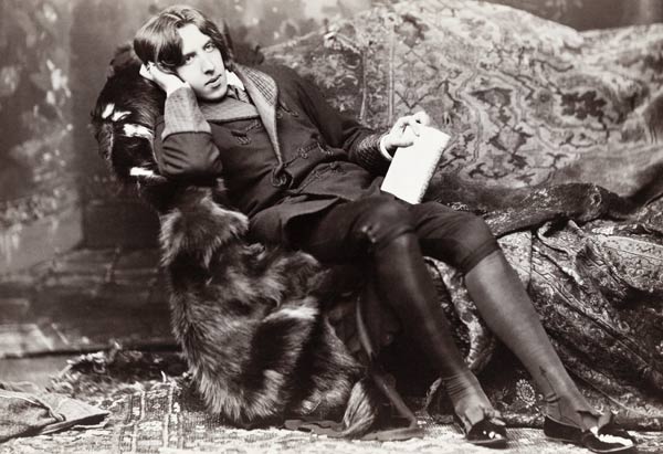 Oscar Wilde (b/w photo)  a Napoleon Sarony