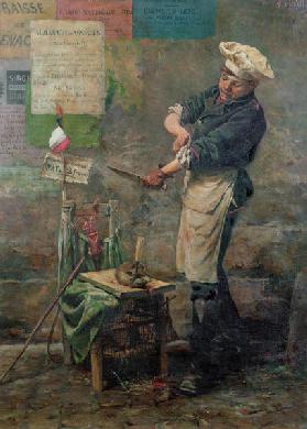 Rat Seller during the Siege of Paris