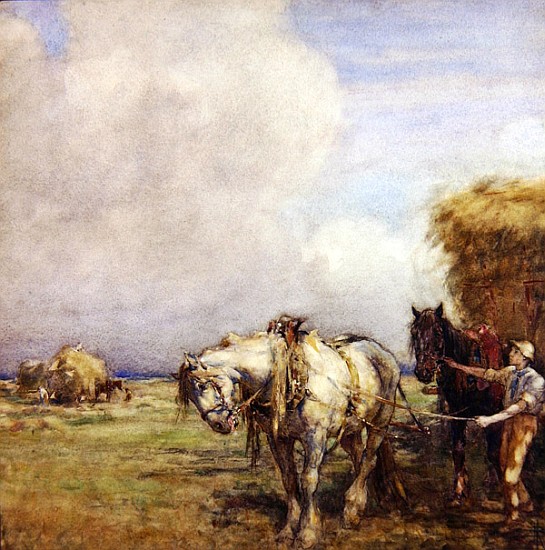 The Hay Wagon a Nathaniel Hughes John Baird