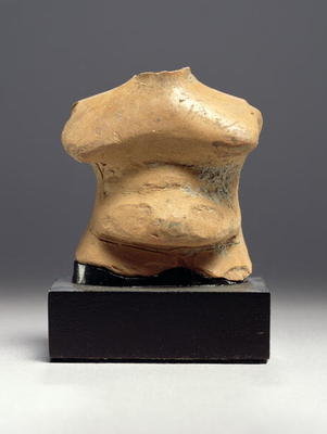 Fragmentary figure, Thessalian, c.6000 BC (terracotta) a Neolithic