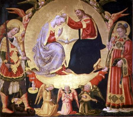 Coronation of the Virgin a Neri di Bicci