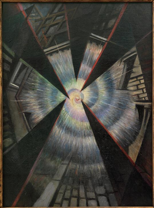 An Exploding Shell a Christopher R.W. Nevinson