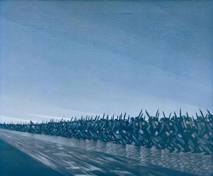 Column on the March a Christopher R.W. Nevinson