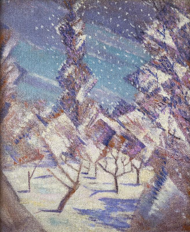 Die vier Jahreszeiten: Winter a Christopher R.W. Nevinson