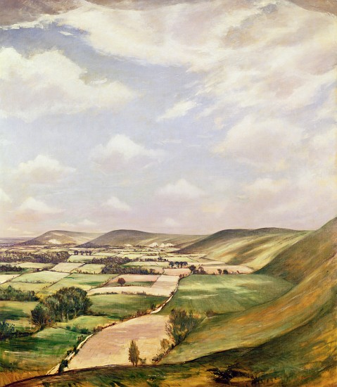 Sussex Landscape a Christopher R.W. Nevinson