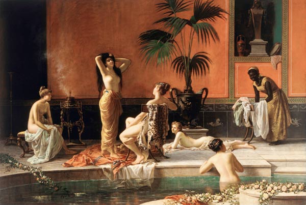 Pompeian bath (Pompejanisches Bad) a Niccolo Cecconi