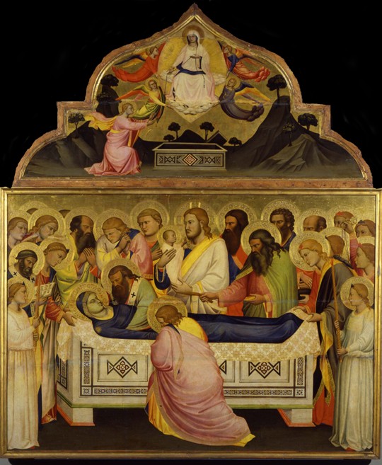 The Death of the Virgin a Niccolo di Pietro Gerini