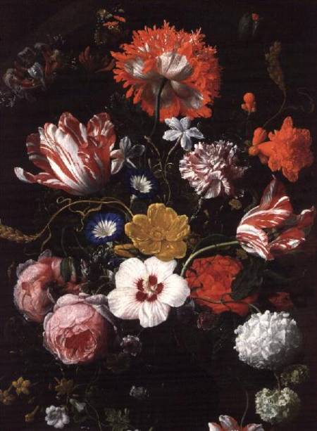 Still Life with Flowers a Nicholaes van Verendael