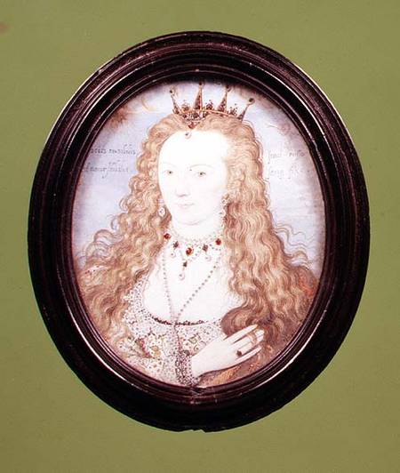 Elizabeth Stanley, Countess of Huntingdon a Nicholas Hilliard