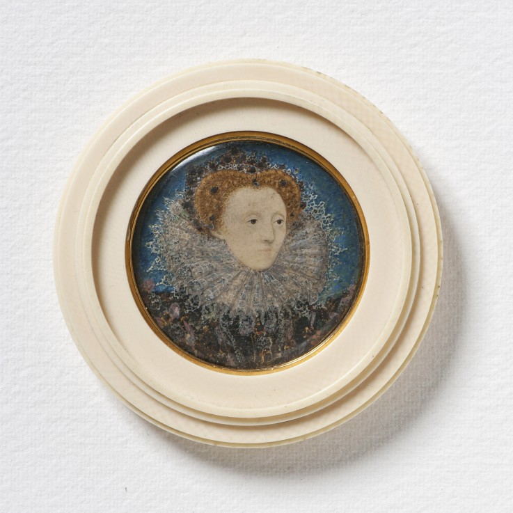 Portrait of Elizabeth I of England a Nicholas Hilliard