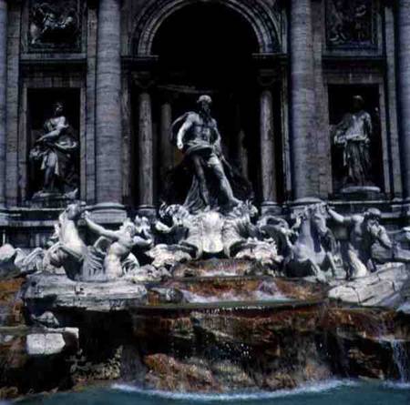 Trevi Fountain a Nicola Salvi