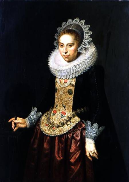 Portrait of a Young Lady a Nicolaes Eliasz