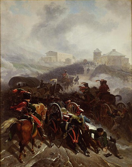 The French Army Crossing the Sierra de Guadarrama, Spain, December 1808 a Nicolas Antoine Taunay