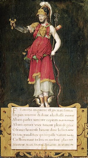 Francois I (1494-1547) as a composite deity a Nicolas Belin